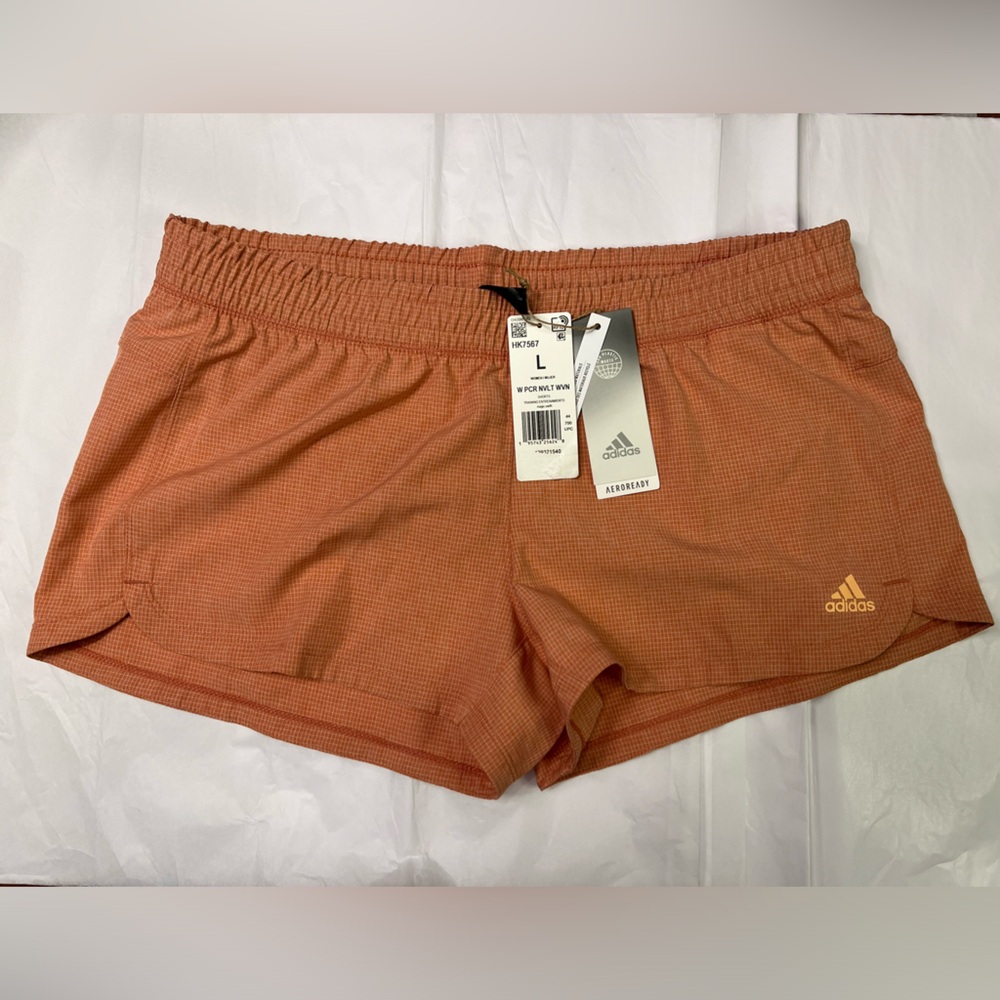 NWT Womens Adidas pacer training shorts size Large L